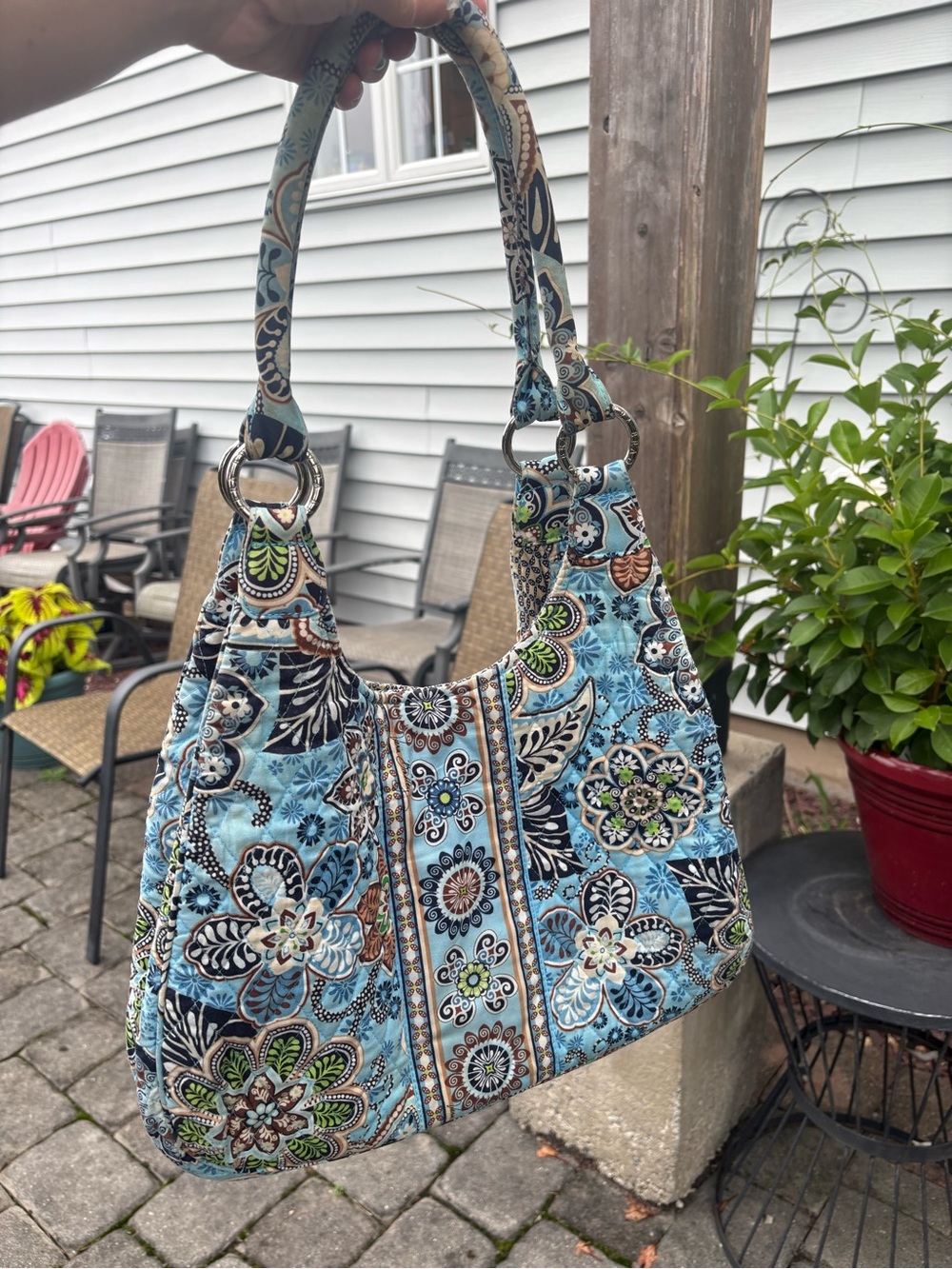 Y2K Vera Bradley 2009 “Bali Blue” Pattern